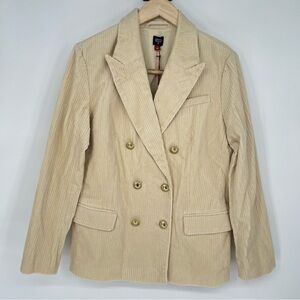 Rowing Blazers Corduroy Jacket Large Double Breasted Work Target